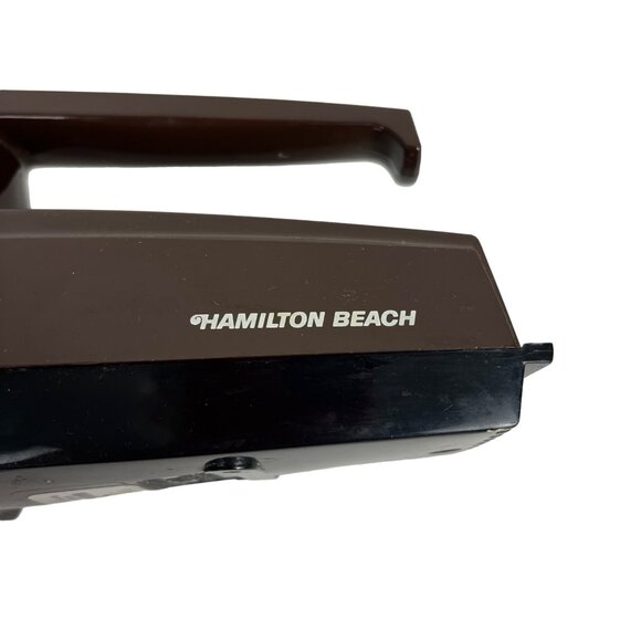 Vintage Hamilton Beach Retro Hand Mixer Model 107 Brown - Picture 8 of 9